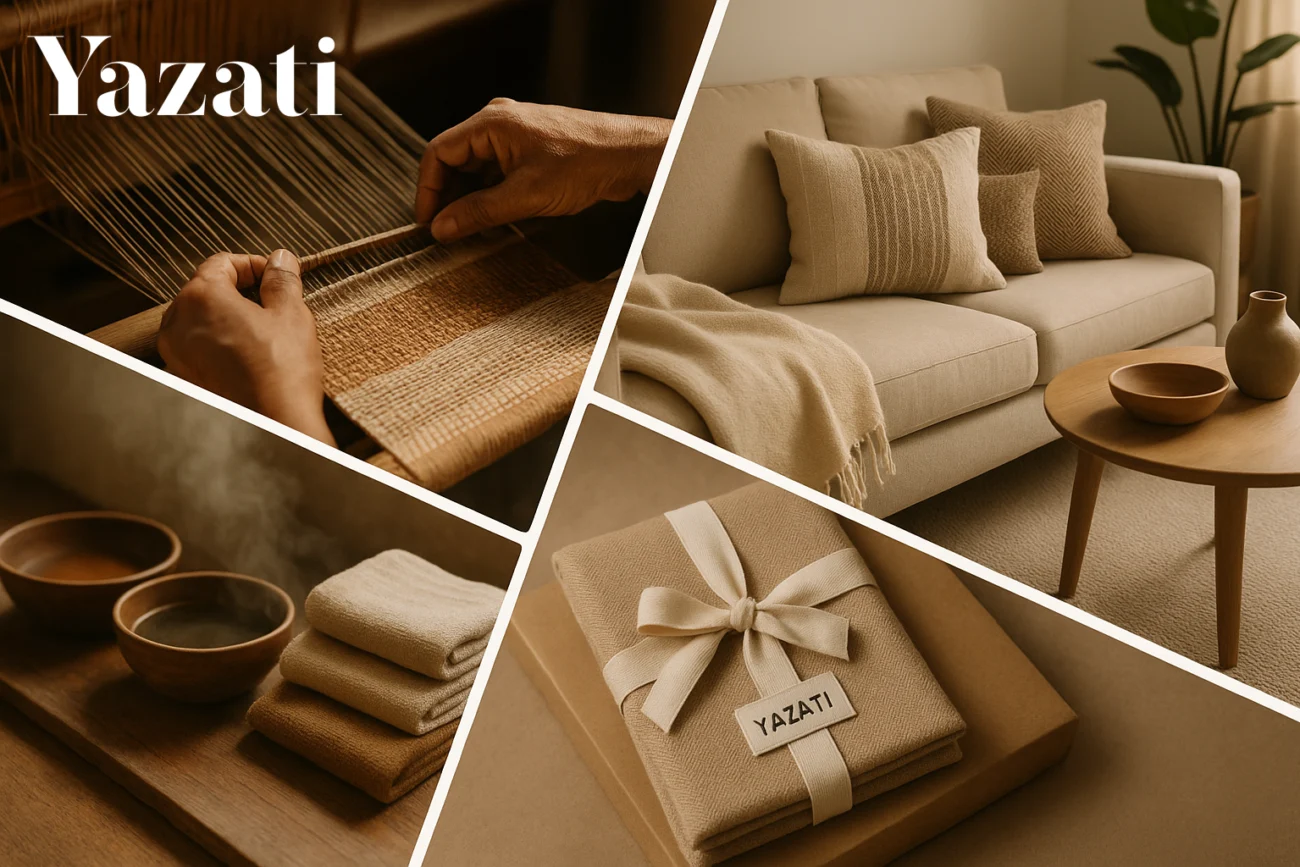 From Loom to Living Room: The Story of Yazati’s Textile Journey