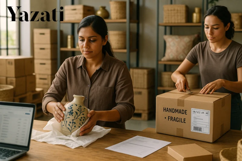 How Yazati Exports Artisanal Home Décor to 40+ Countries