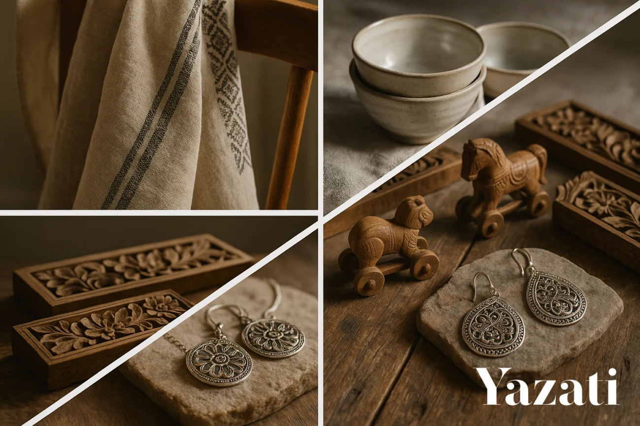 How to Source Authentic Indian Handicrafts Directly from Yazati