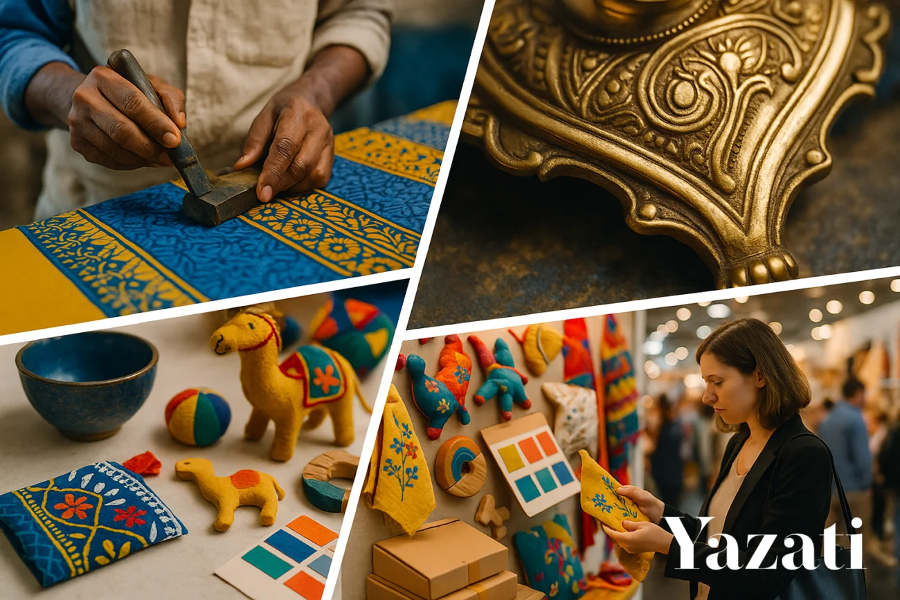 Indian Handicraft Trends 2025: What International Buyers Are Looking For