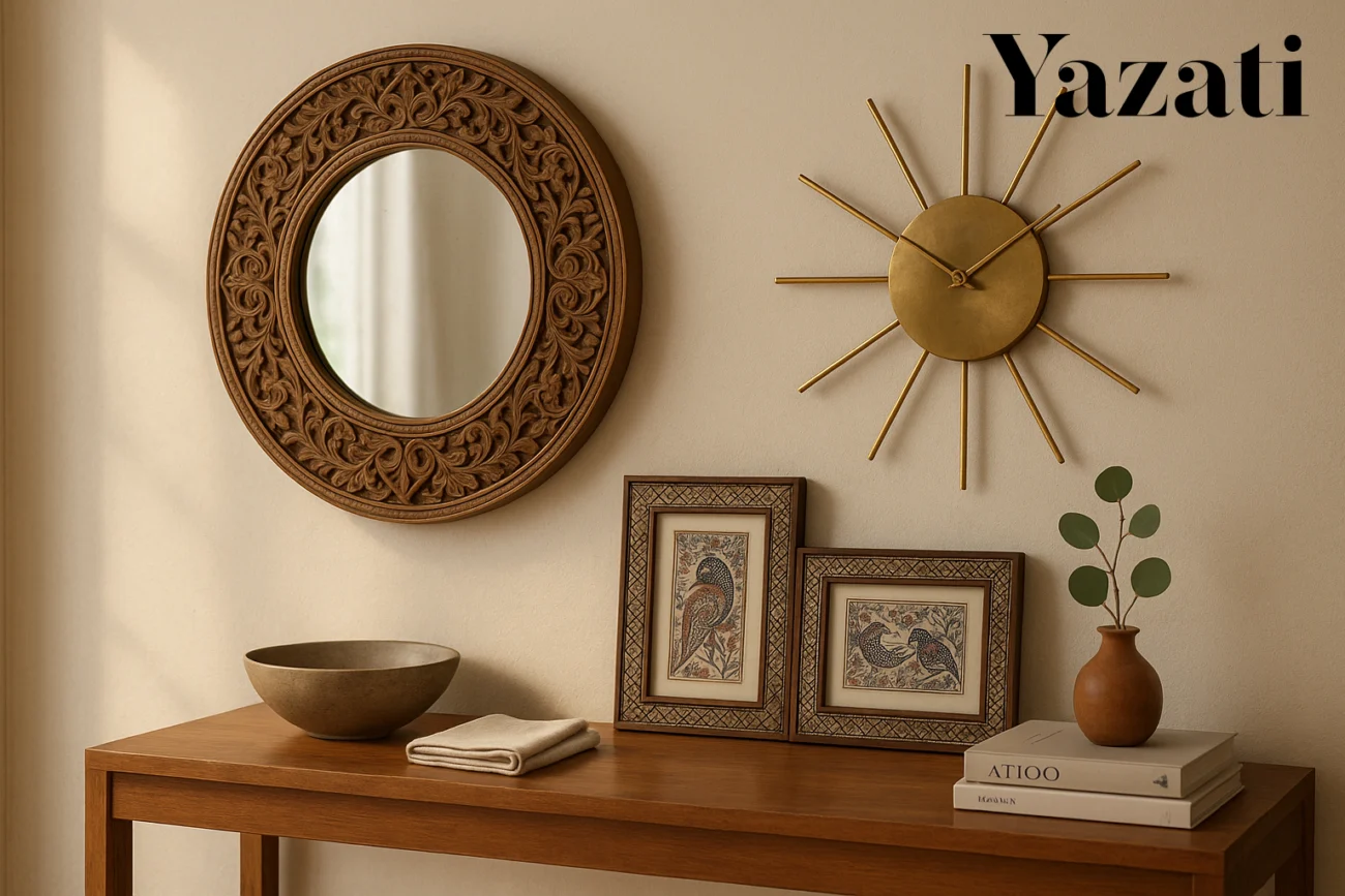 Indian Wall Mirrors, Clocks, and Frames Gaining Global Popularity