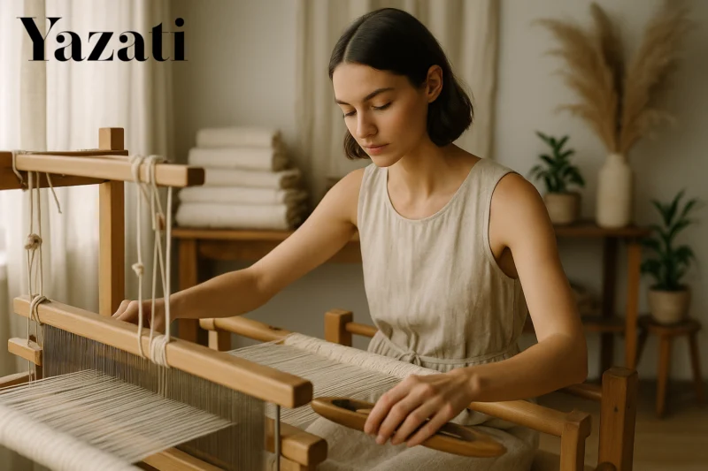 Organic Cotton & Handwoven Fabrics: Yazati’s Sustainable Advantage