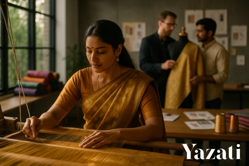 Why Yazati’s Indian Textiles Are Sourcing Gold for Global Designers