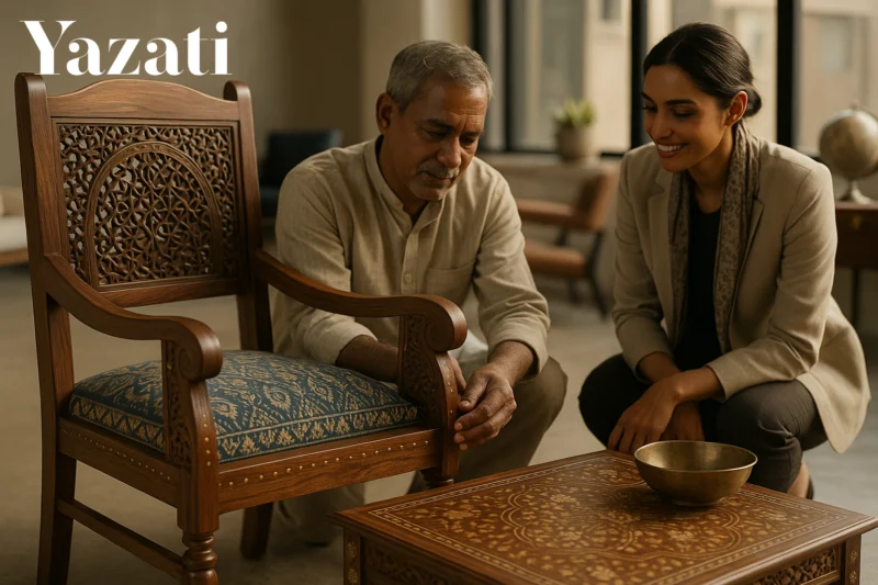 From Rajasthan to the World: Yazati’s Handcrafted Furniture Line