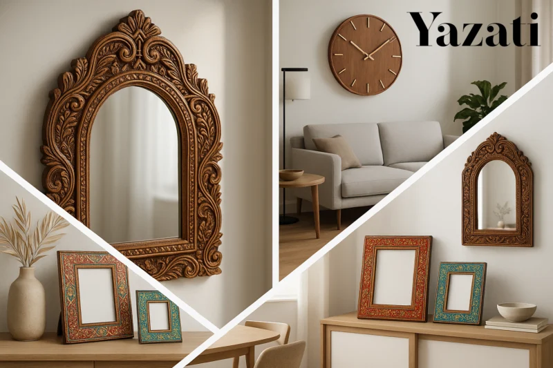 How Indian Mirrors, Clocks, and Frames are Trending Internationally