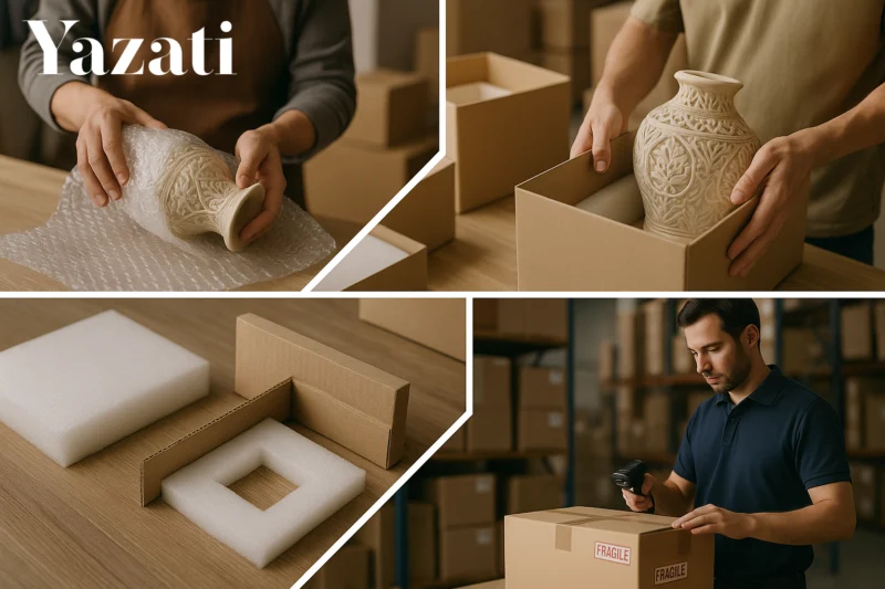 How Yazati Ensures Safe Packaging for Fragile Handicrafts