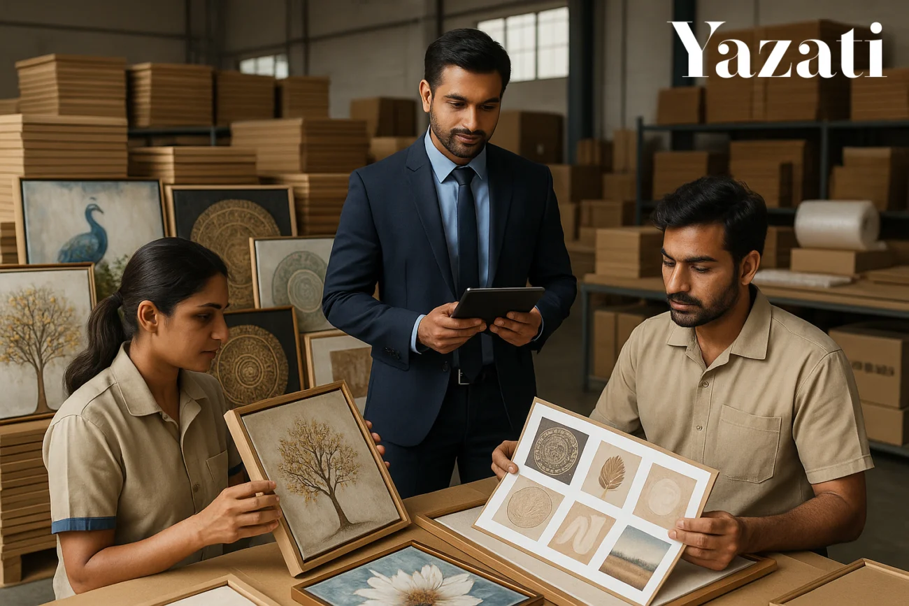 How to Source Wall Art in Bulk from India for Retail Chains