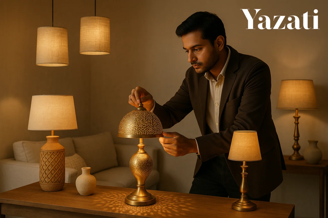 Indian Lamps and Lighting Décor: Yazati’s Artistic Touch
