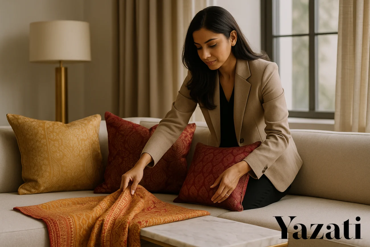 The Role of Indian Textiles in Global Luxury Home Brands