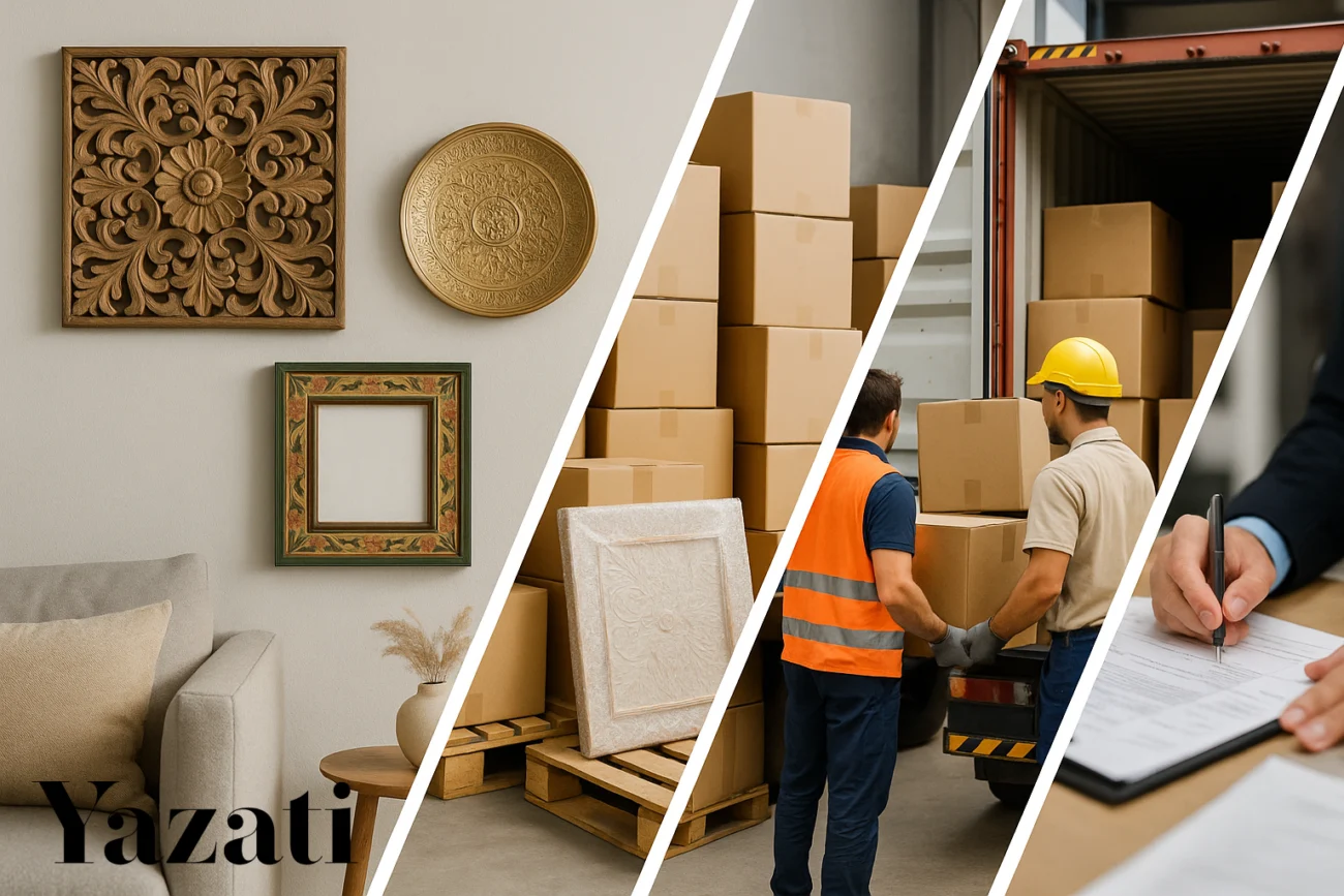 Wall Décor Exports: How Yazati Balances Art with Logistics