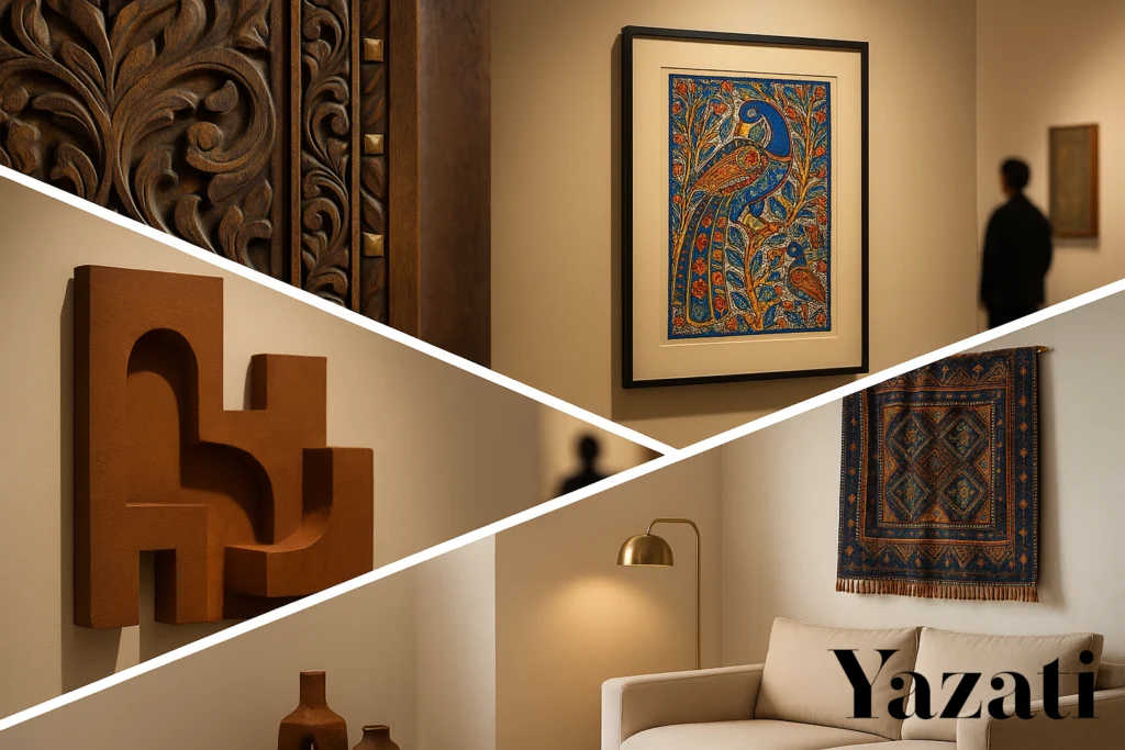 Why Indian Wall Art Is Taking Over Global Interior Design Shows - Yazati