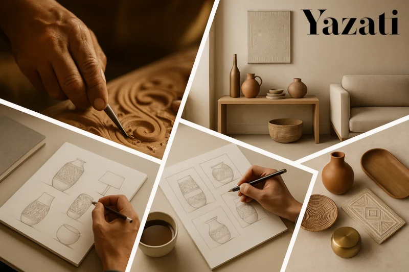 How Yazati Blends Indian Craftsmanship with Modern Design Aesthetics