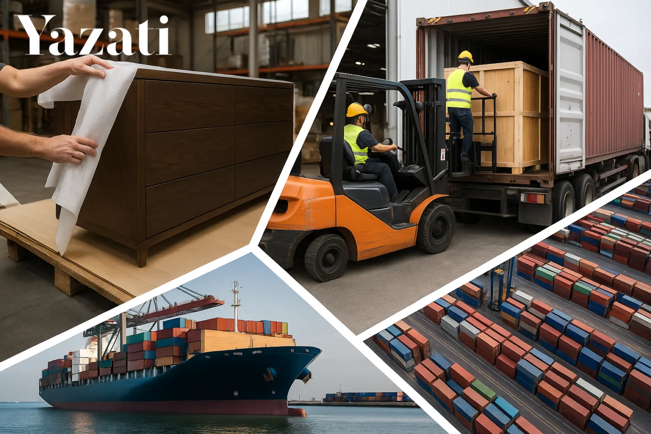 How Yazati Delivers Large Furniture Shipments Globally