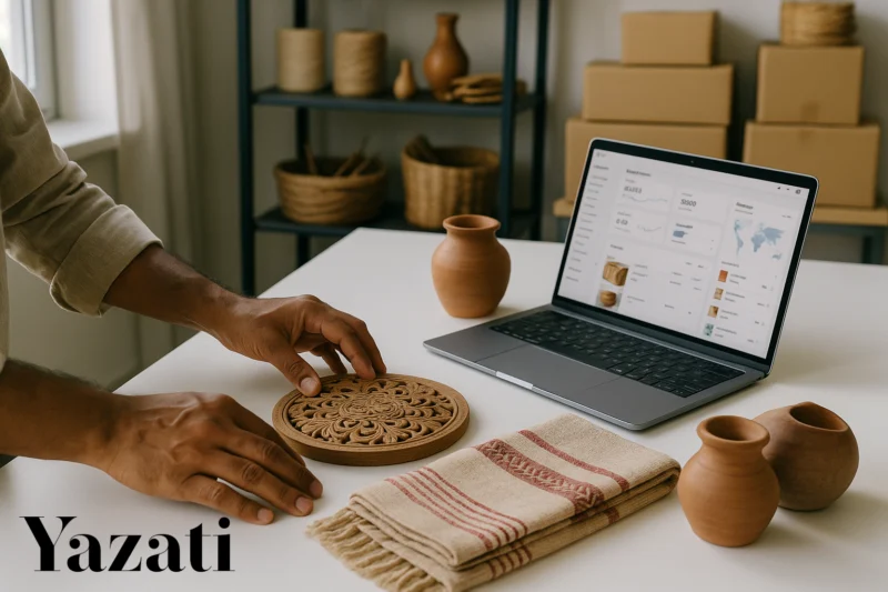 How Yazati Helps Artisans Compete on Global E-Commerce Platforms