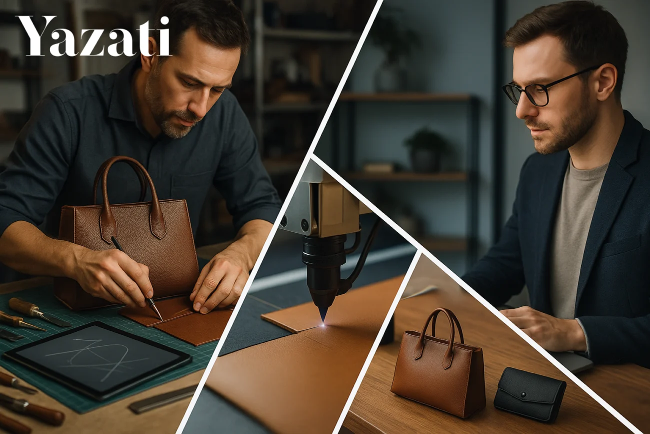 How Yazati Integrates Technology into Leather Crafting