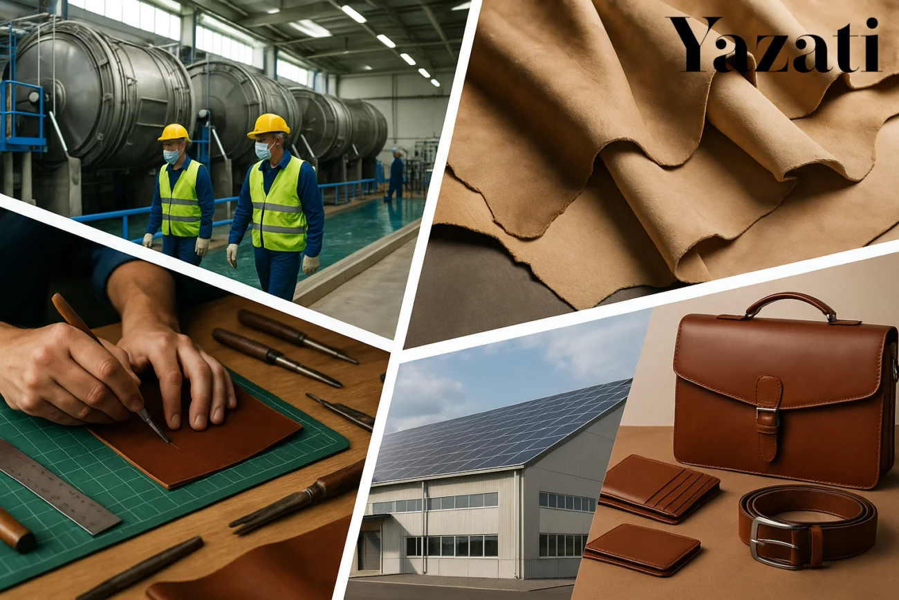 How Yazati Supports Sustainable Leather Production at Scale