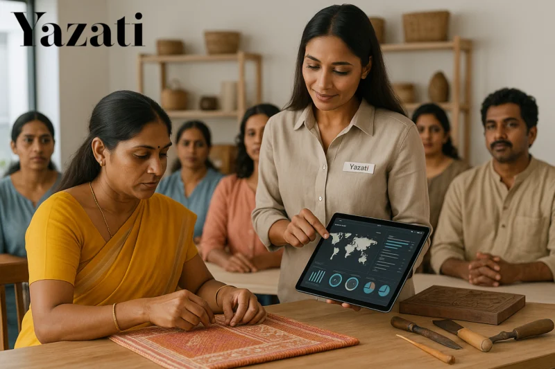How Yazati Trains and Empowers Indian Artisans for Global Markets