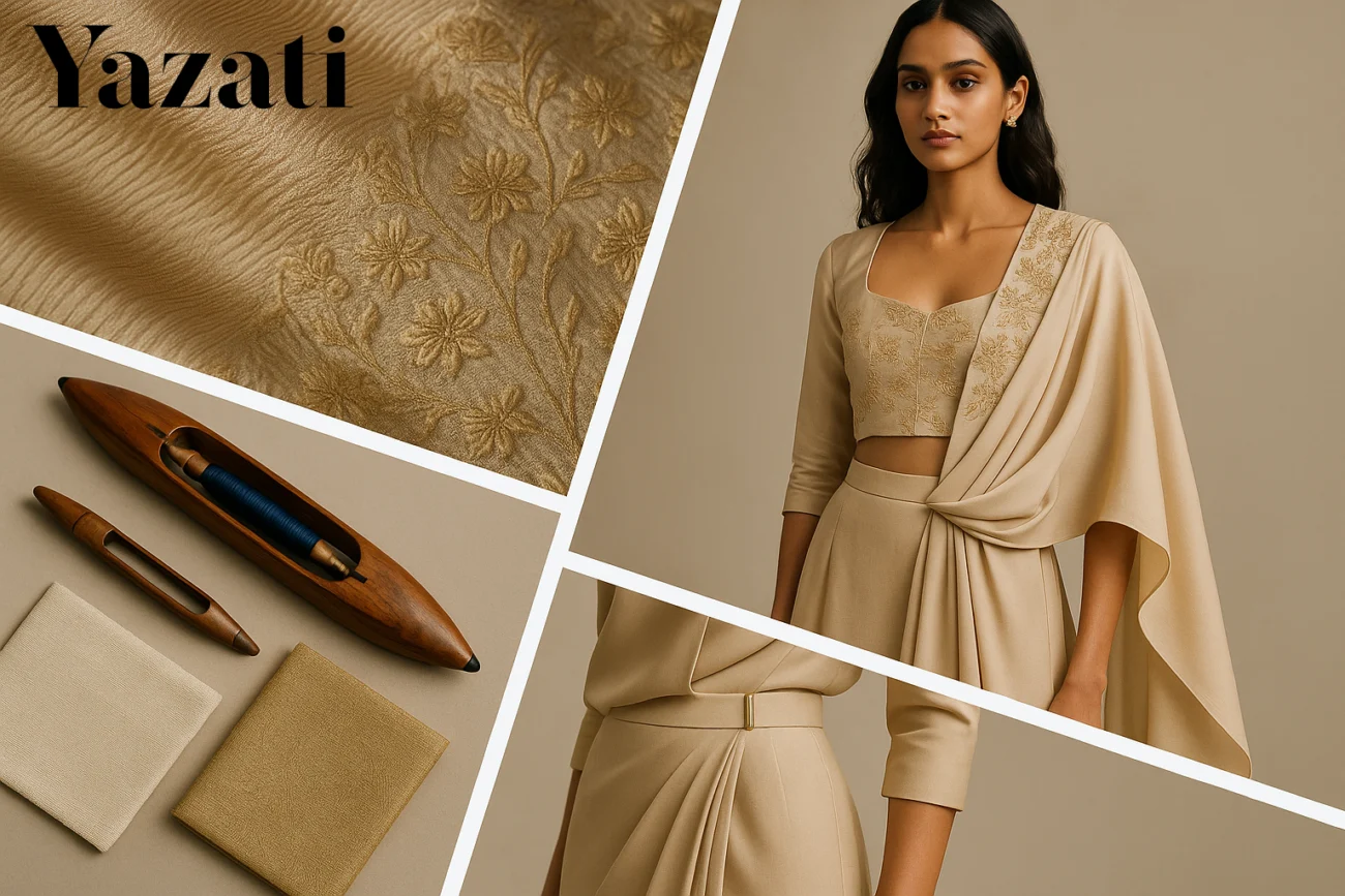 How Yazati’s Textiles Combine Heritage and High Fashion