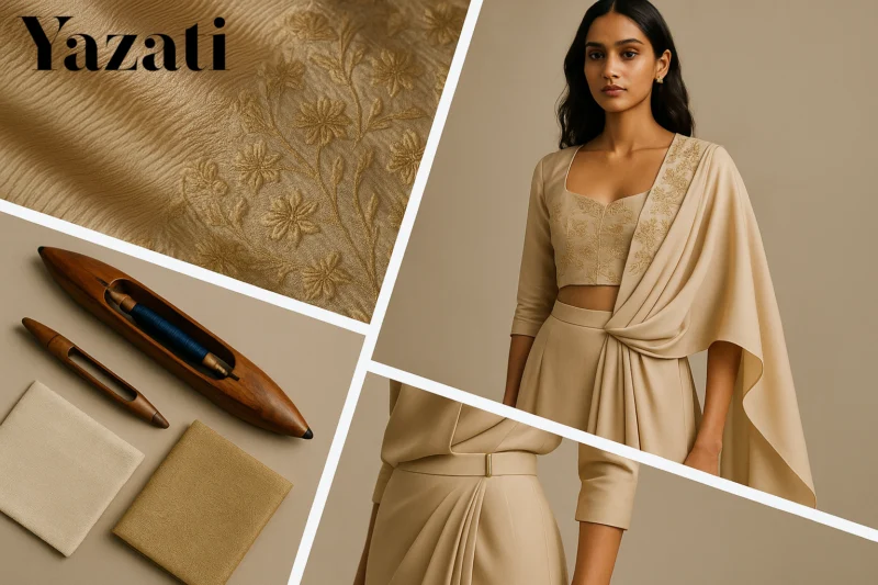 How Yazati’s Textiles Combine Heritage and High Fashion