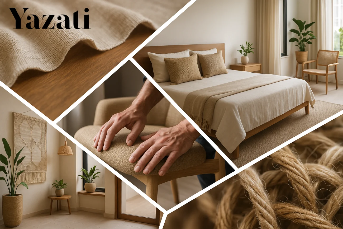 The Role of Indian Fabrics in Eco-Friendly Hotel Interiors