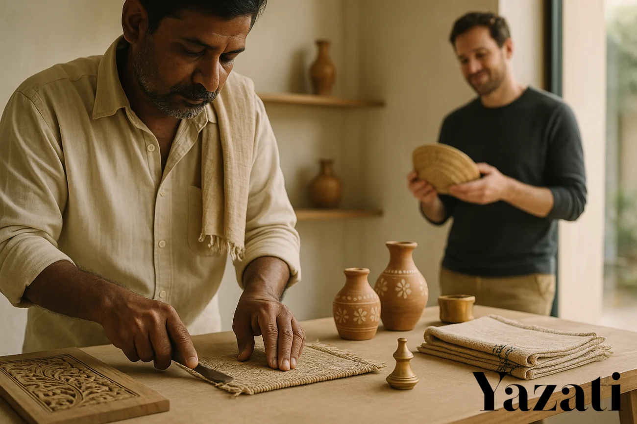 Why Buyers Love the Authentic Touch in Indian Handmade Products