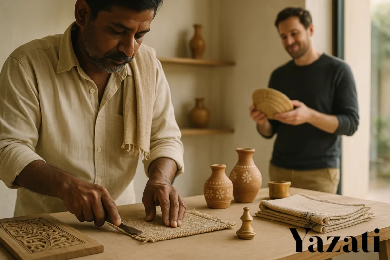 Why Buyers Love the Authentic Touch in Indian Handmade Products