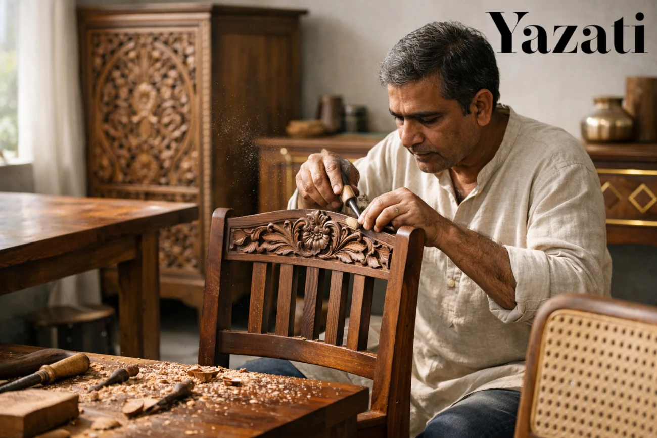 5 Materials That Define Indian Furniture Craftsmanship