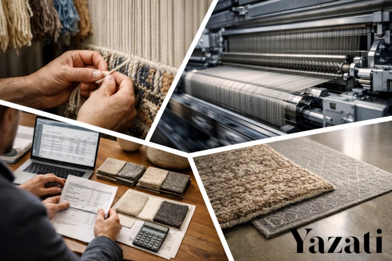 Comparing Price Margins Between Machine and Hand-Knotted Rugs