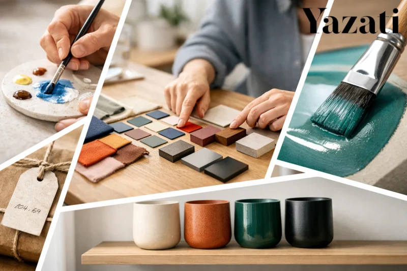 How Custom Color and Finish Requests Work for Handmade Products