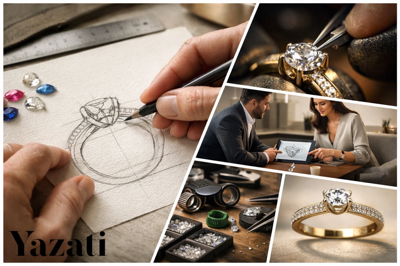 How Yazati Assists in Custom Design and Stone Setting