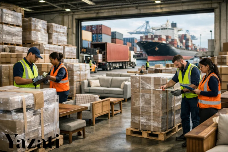 How Yazati Delivers Bulk Furniture Orders Across Continents