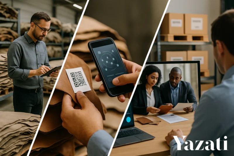 How Yazati Ensures Traceability in Leather Supply Chains