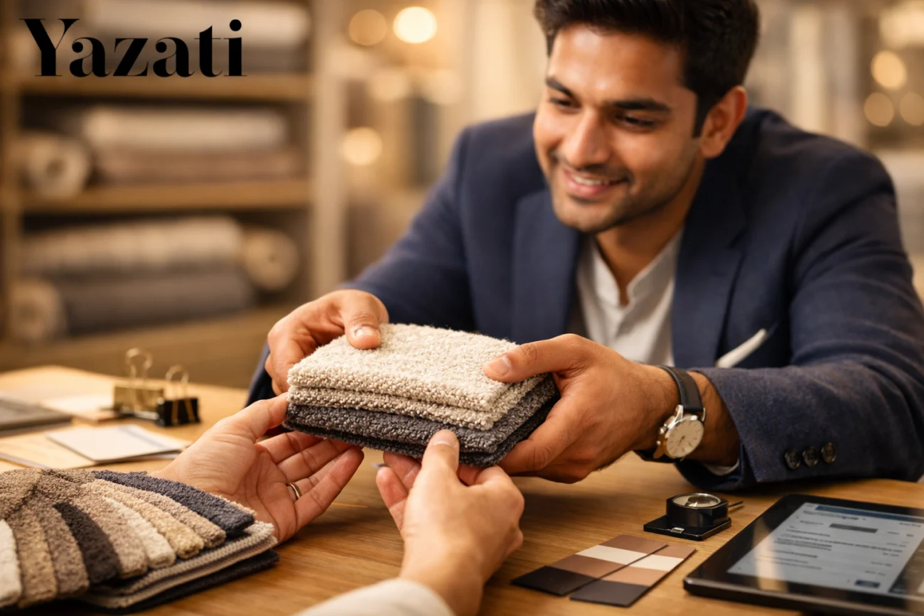 How Yazati Provides Texture and Pile Samples for Global Clients