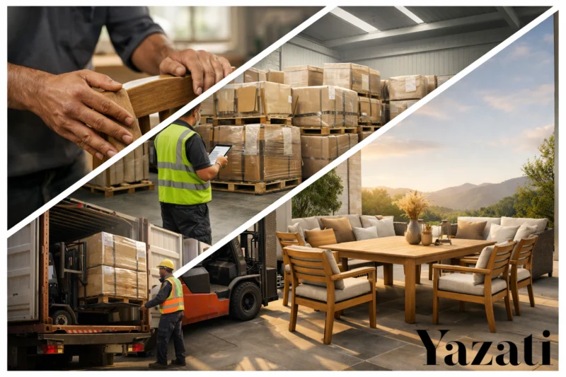 How Yazati Simplifies Bulk Shipment of Outdoor Furniture