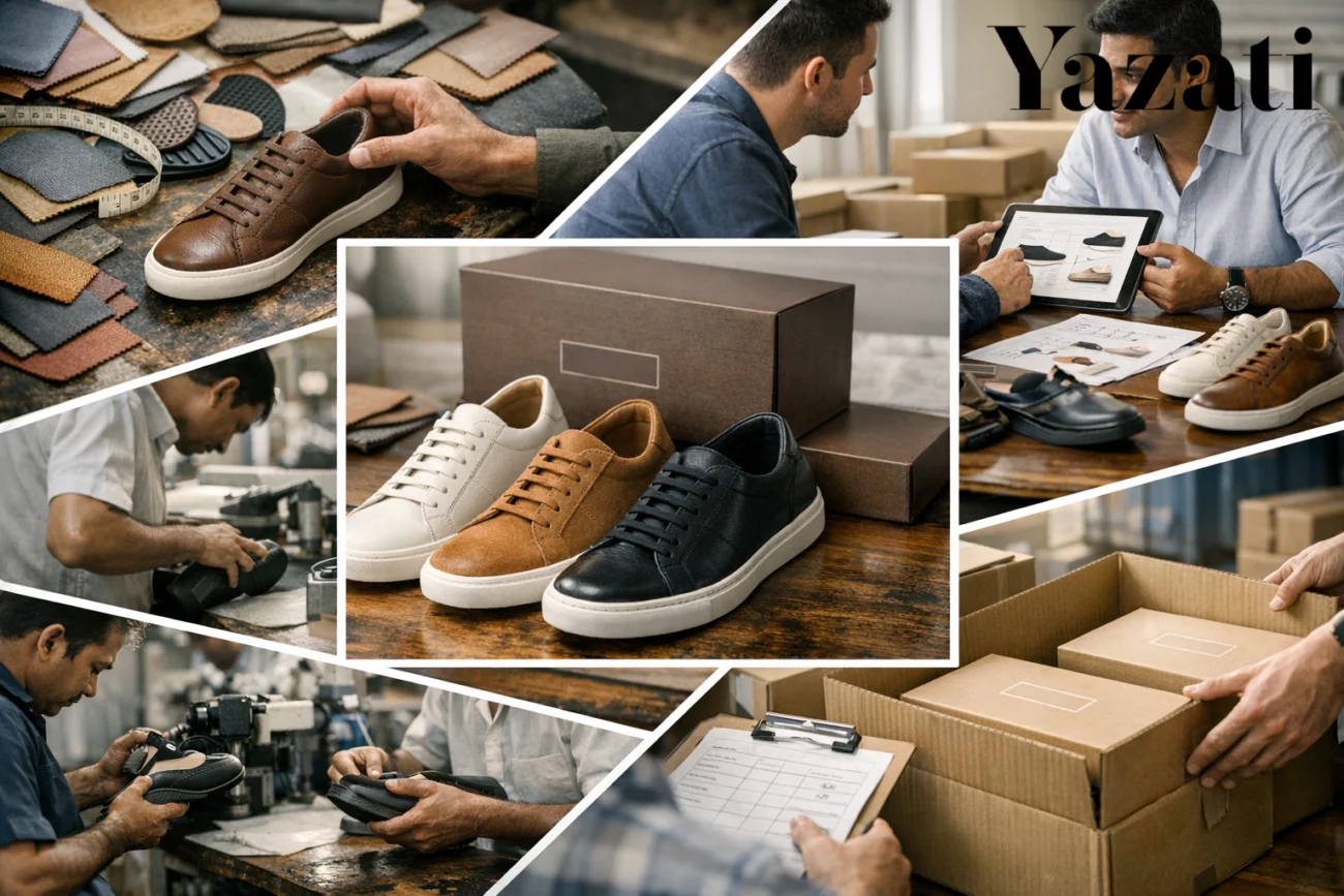 How to Order Private Label Footwear with Low MOQ from India