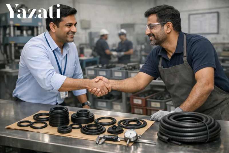 The Advantages of Partnering with Indian Rubber Product Makers