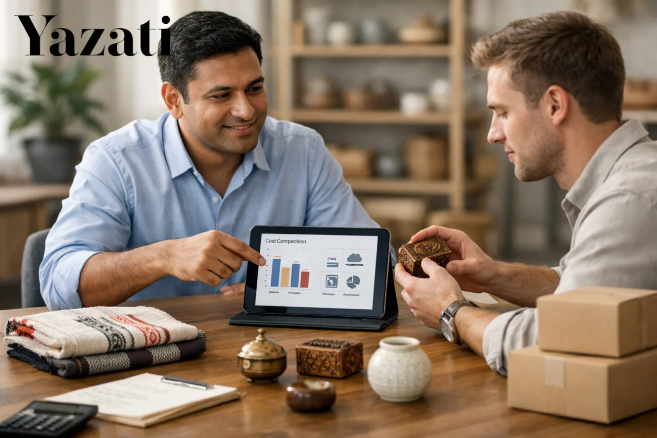 The Cost Advantage of Sourcing Handmade Products from India