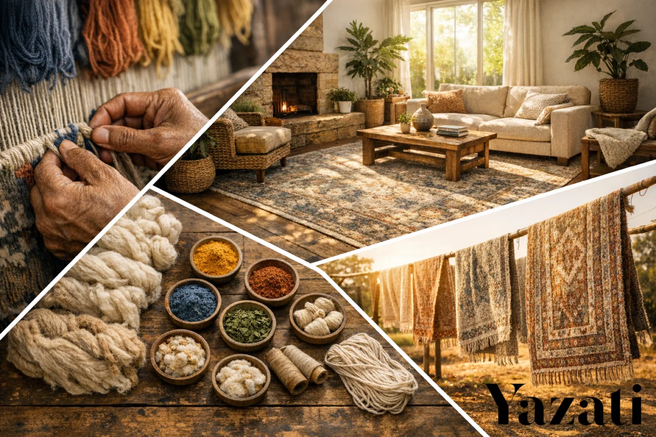 The Eco-Friendly Advantage of Indian Hand-Knotted Rugs