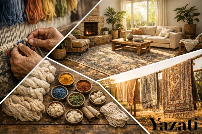 The Eco-Friendly Advantage of Indian Hand-Knotted Rugs