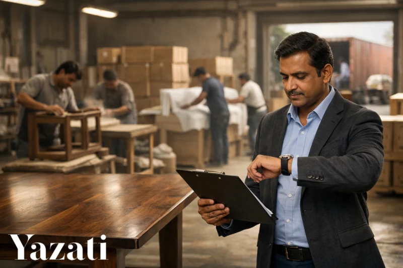 The Lead Time for Furniture Imports from India – What to Expect