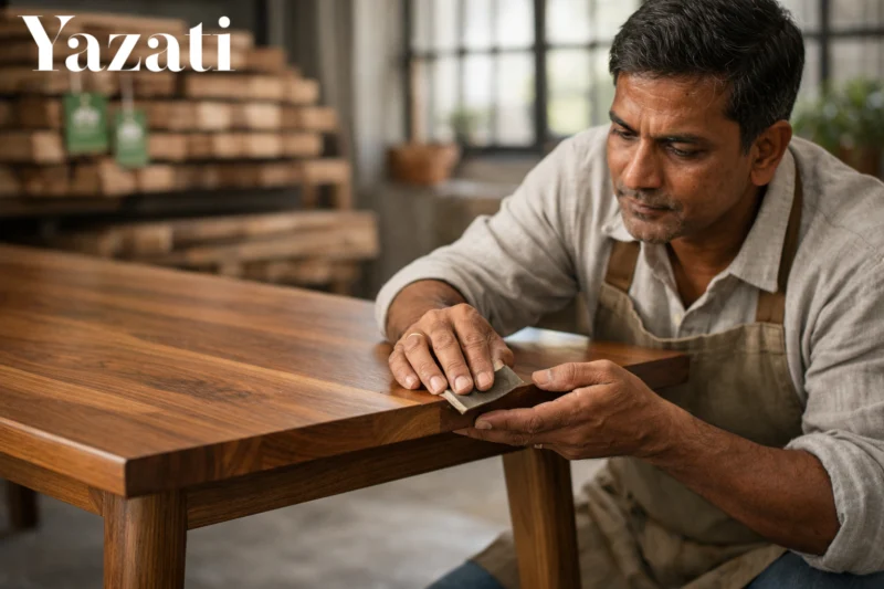 Why Buyers Choose India for Sustainable Wood Furniture