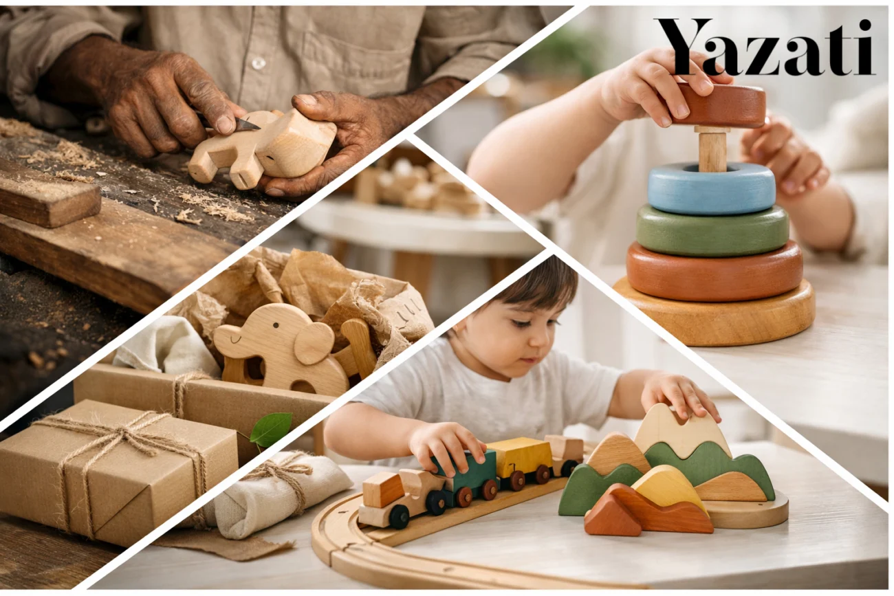 Why Eco-Friendly Wooden Toys from India Are Gaining Global Popularity