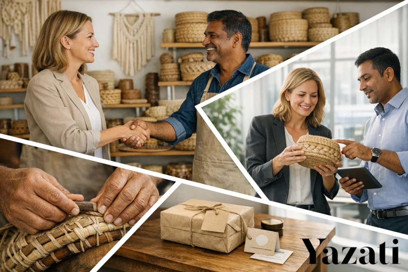 Why European Buyers Trust Yazati for Fair-Trade Handicrafts