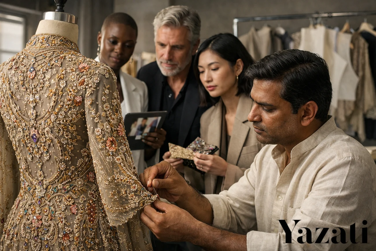 Why Indian Beadwork and Embroidery Dominate Global Runways