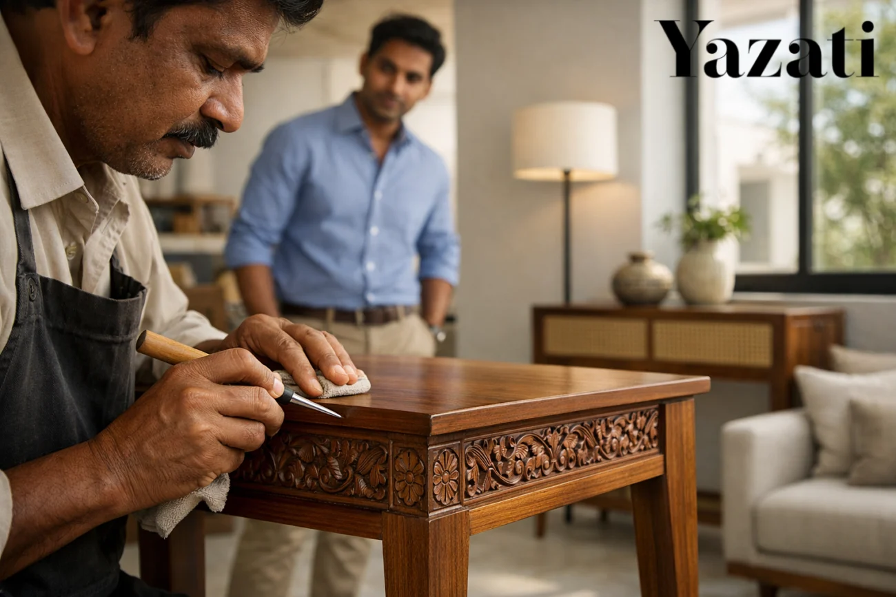 How Indian Furniture Blends Artisan Craft with Modern Utility
