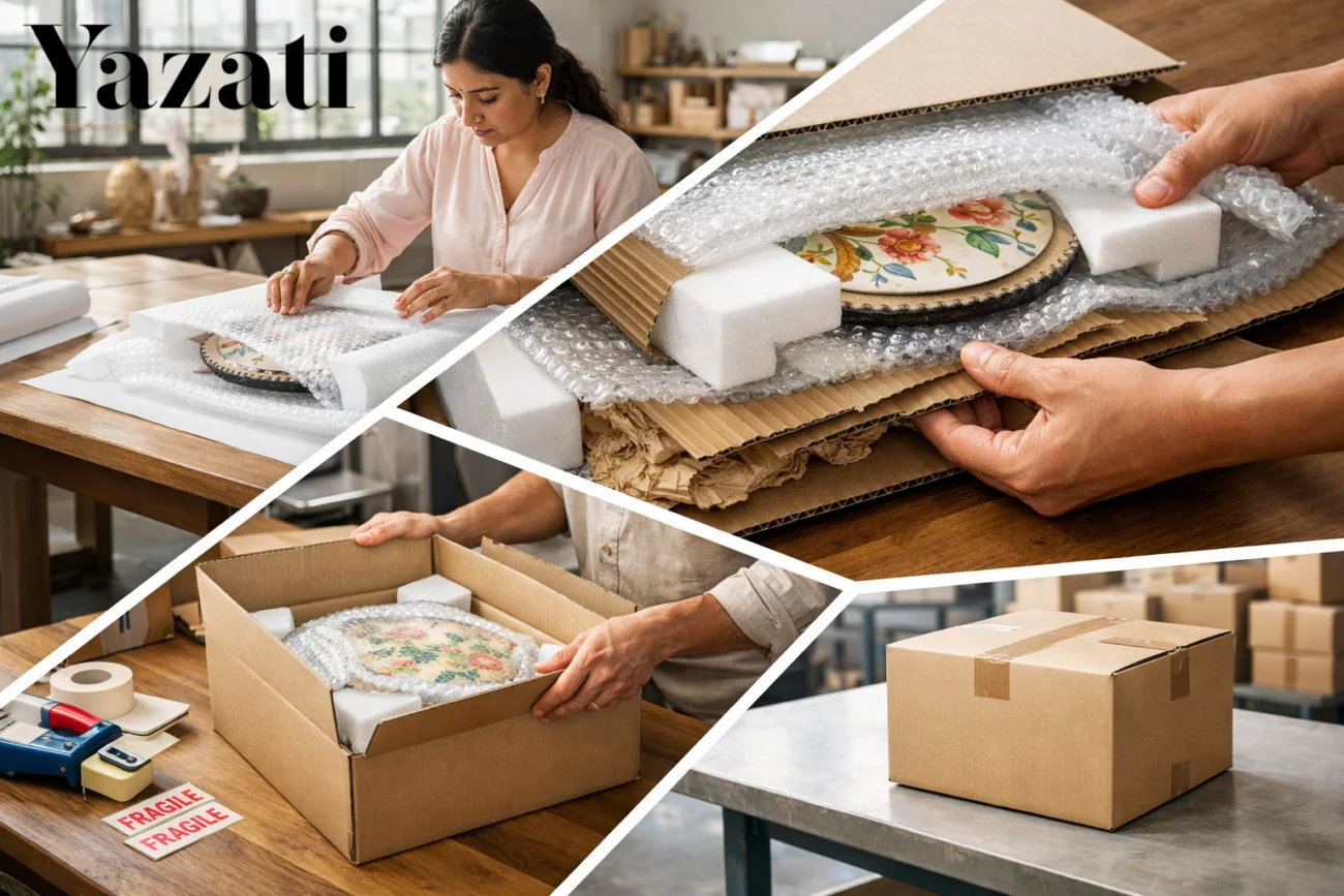 How Yazati Ensures Safety Packaging for Fragile Wall Items