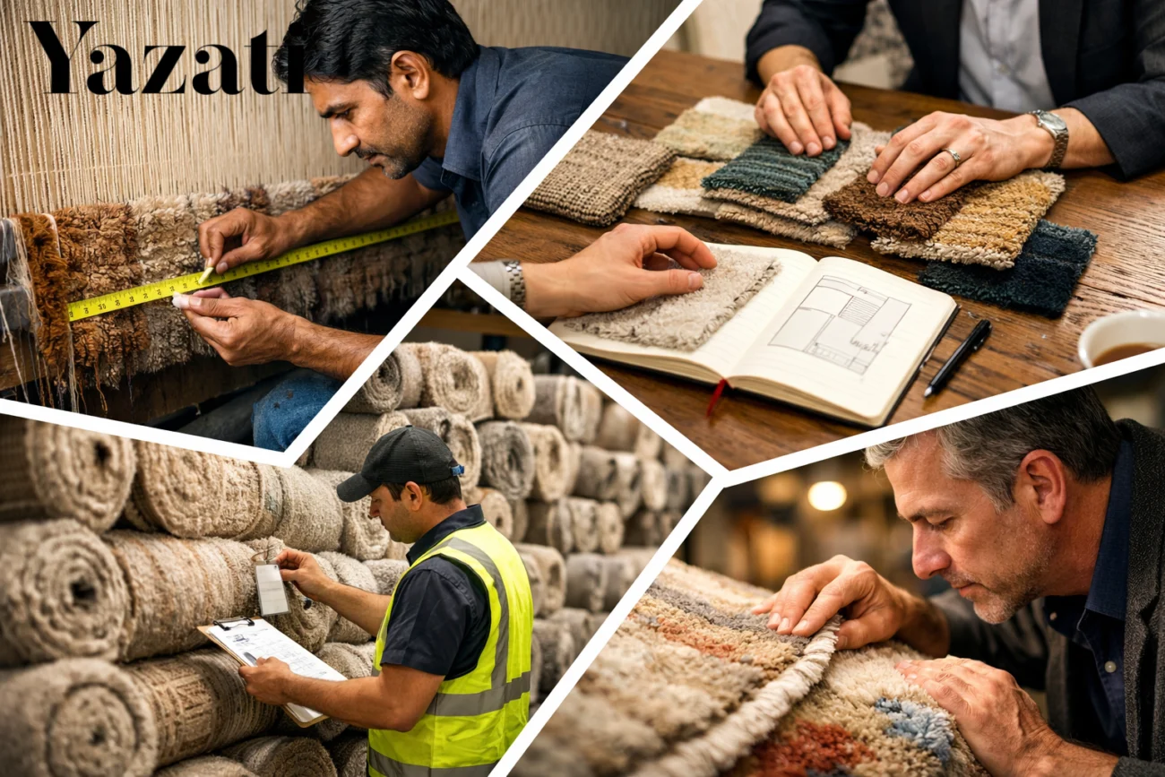 How Yazati Handles Custom Sizes and Bulk Carpet Orders