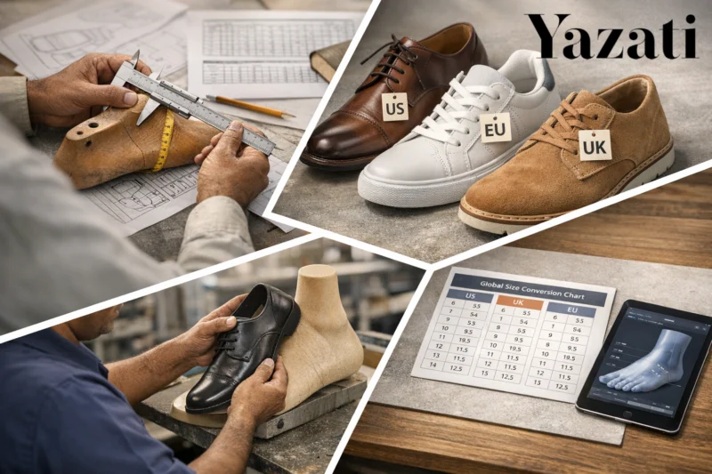 How Yazati Handles Footwear Sizing and Fit for Multiple Regions