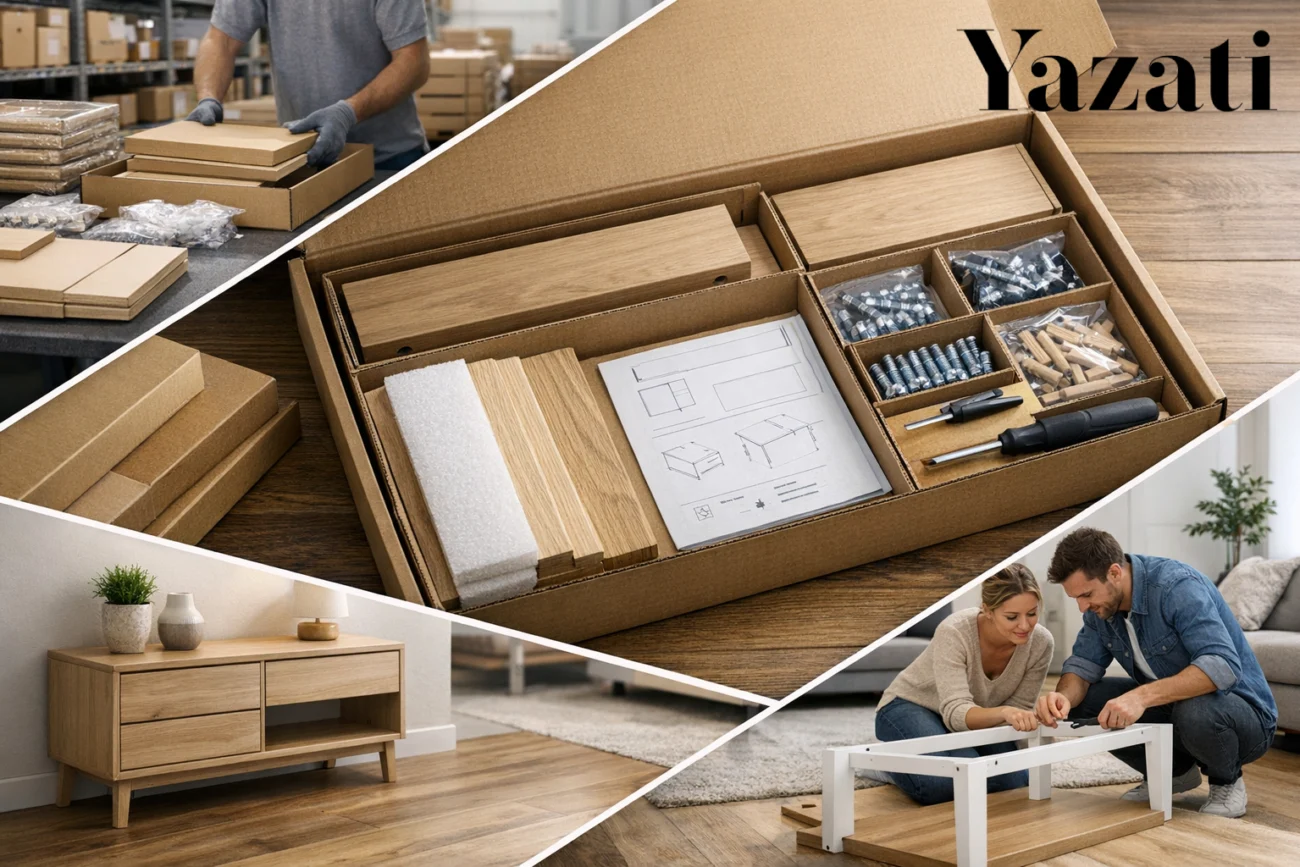 How Yazati Handles Knock-Down Furniture for Easy Assembly