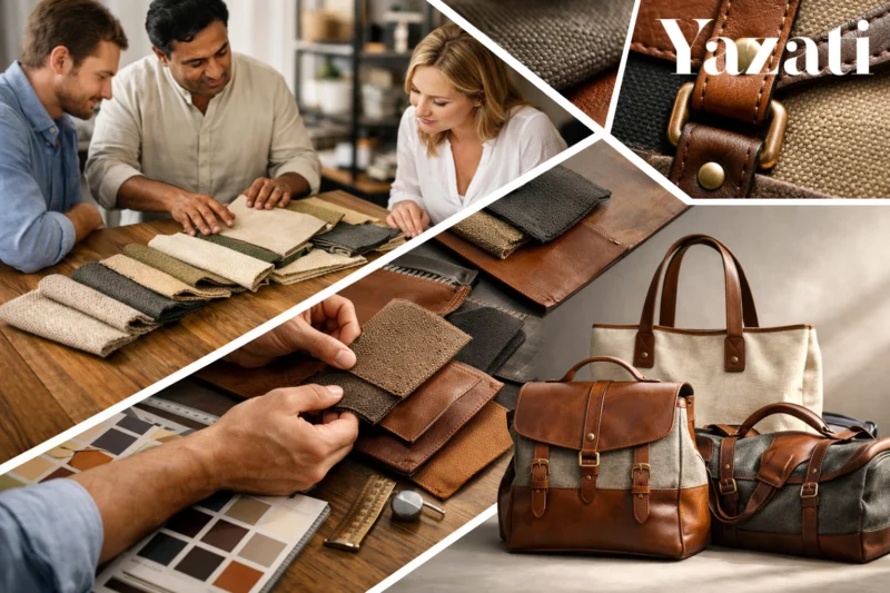 How Yazati Helps Buyers Blend Fabric Collections with Leather Goods